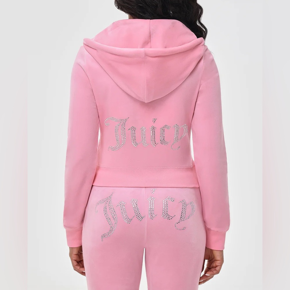 Juicy Couture OG Big Bling Velour Tracksuit